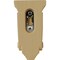 Ekena Millwork 2 1/4"W x 2 1/4"D x 4 1/4"H Devon Traditional Wood Corbel, Alder CORW02X02X04DEAL - alternate 3